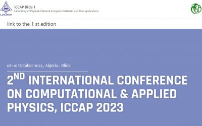 The 2nd International confirence on computational & applied physics, ICCAP 2023