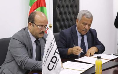 Signature d’un accord de coopération entre l’Université Blida-1 et le CDTA