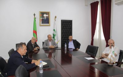 L’université de Blida1 reçoit le Haut-Commissaire au Développement de la Steppe (HCDS)