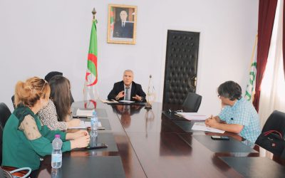 Réunion de travail avec la FNESRS