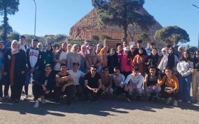 sortie pédagogique des étudiants de la première année Architecture au mausolée du tombeau de la chrétienne à Tipaza Mauritanie césarienne