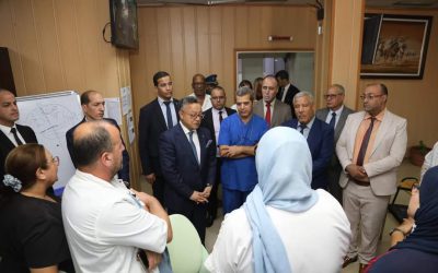 Le Ministre de l’Enseignement Supérieur et de la Recherche Scientifique s’enquiert de l’état de santé de Directeur du Centre Universitaire de Maghnia