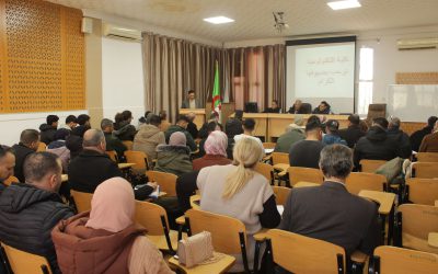 Réunion avec les représentants des syndicats des travailleurs et des associations étudiantes