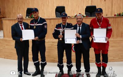 Célébration de la journée mondiale de la Protection civile