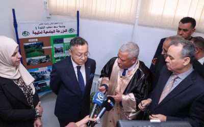 Visite du Ministre de l’Enseignement Supérieur et de la Recherche Scientifique à l’Université de Blida1