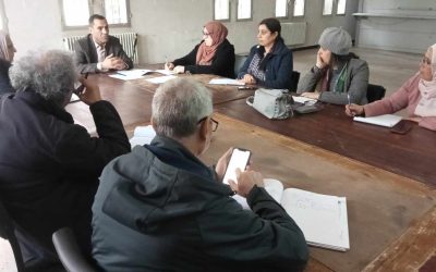 عقد اجتماع على مستوى مقر مركز التكنولوجيات الحديثة للإعلام و الاتصال و الممارسات البيداغوجية