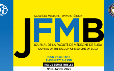 JOURNAL DE LA FACULTÉ DE MÉDECINE DE BLIDA