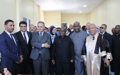 Le ministre sud-africain des Sciences, de la Technologie et de l’Innovation  en visite à l’Université de Blida1