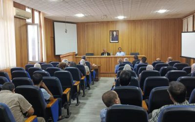 Réunion de coordination avec le corps professoral du département de Physique