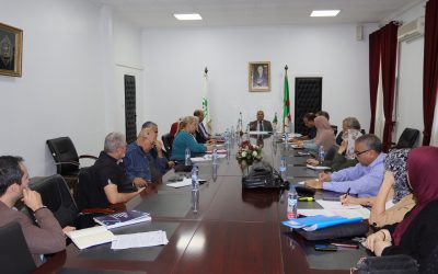 Réunion de coordination des laboratoires de recherche de la faculté des sciences